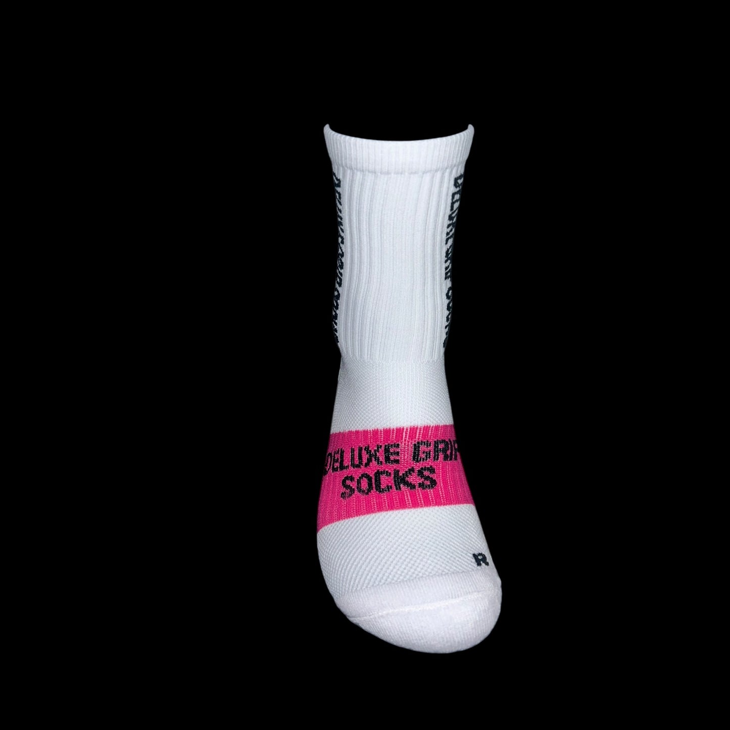 Junior Deluxe Grip Socks V2 White